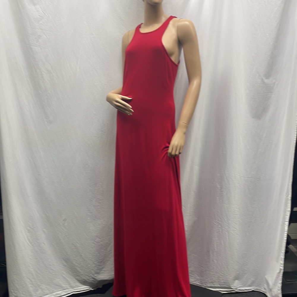 Rolla Coster Red Razorback Pullover Maxi Dress